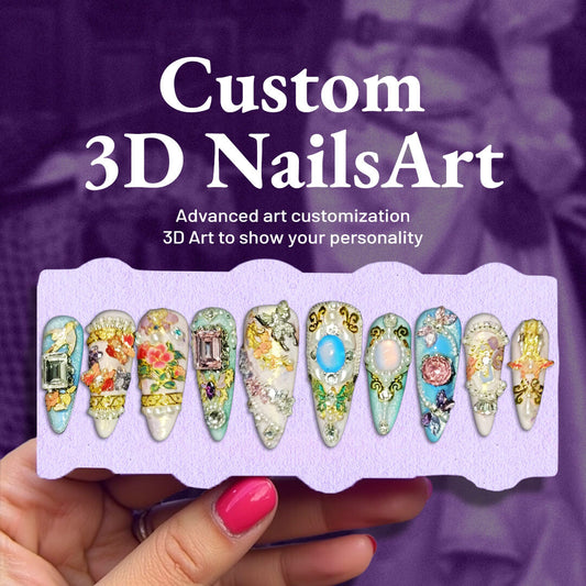 Custom 3D Art Press-Ons